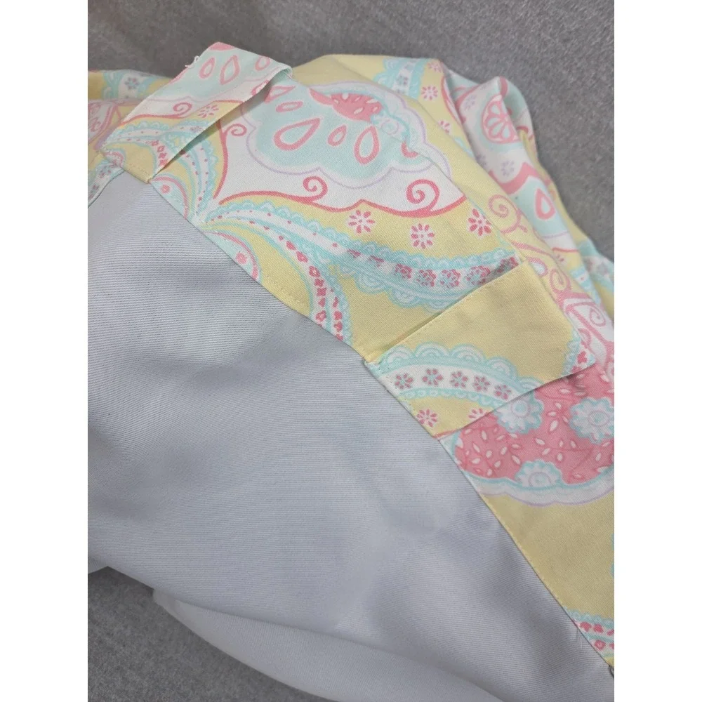 Pottery Barn Kids Claudia Medallion Blackout Curtain Drape Set 44x63 Yellow